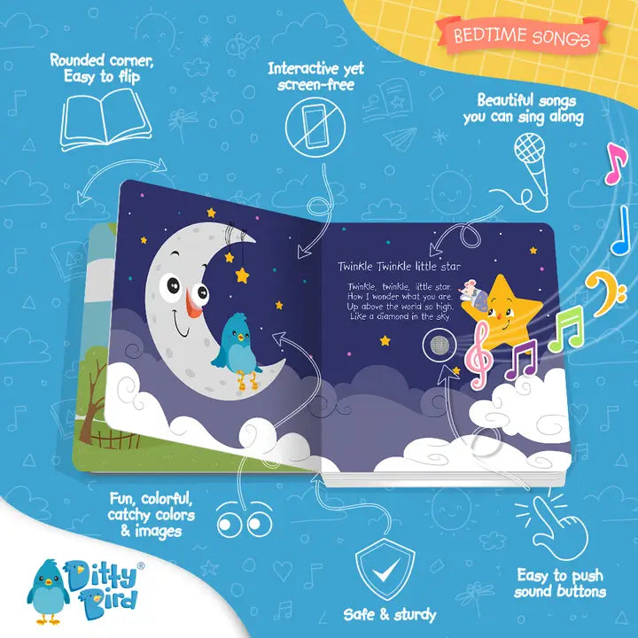 Ditty Bird Sound Book: Bedtime Songs