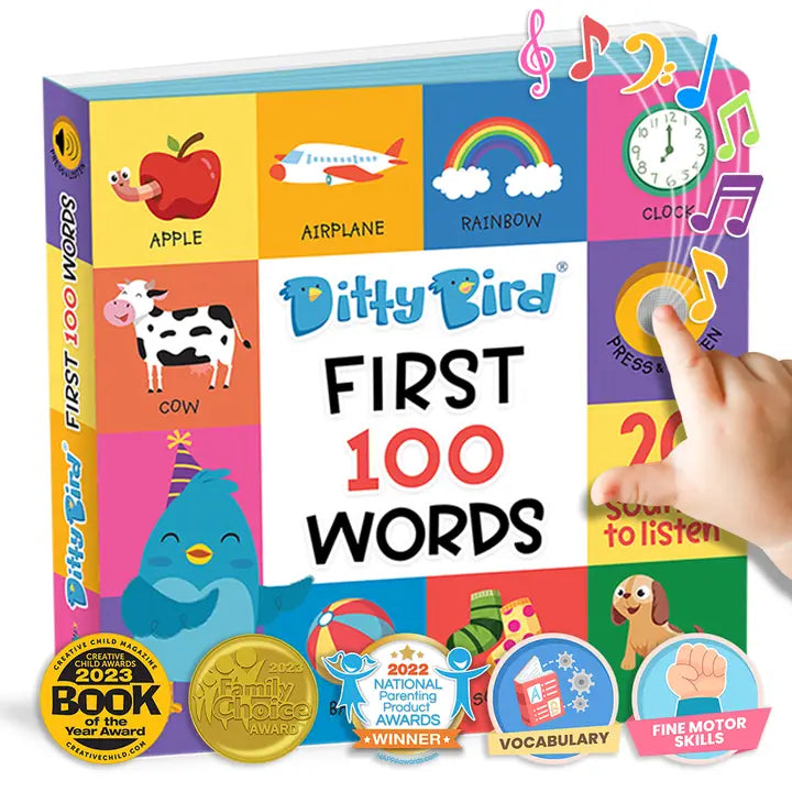 Ditty Bird Sound Book: First 100 Words