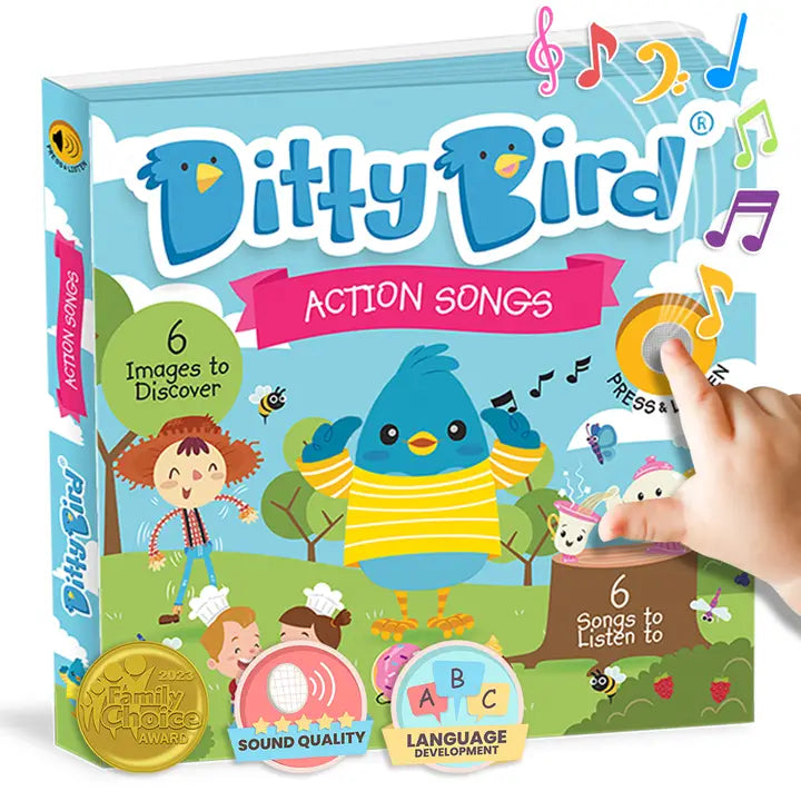 Ditty Bird Sound Book Bestseller Motor Skills: Action Songs