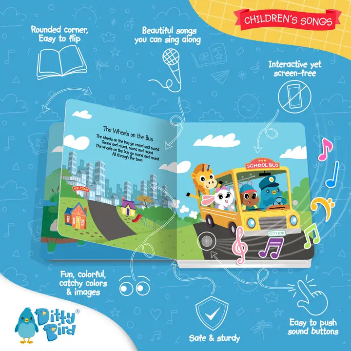 Ditty Bird Sound Book: Children's Songs